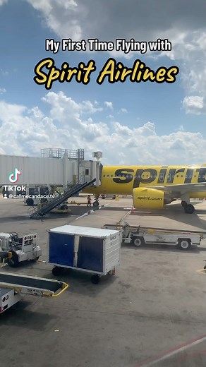 My honest review of flying @spiritairlines ✈️ | Candace Barclay