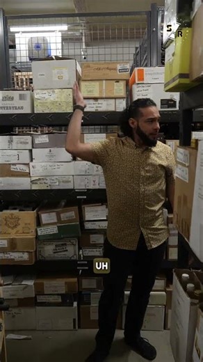 Wine cellar organization to avoid inventory variance