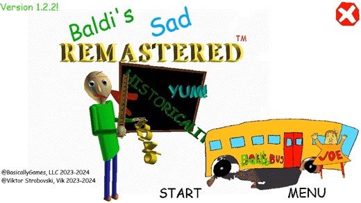 [Baldi's Basics Mod] Baldi's Sad Remastered 通关