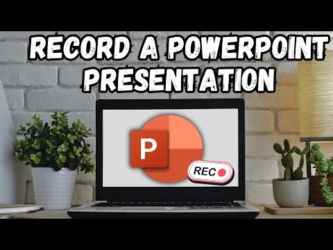 How to Turn PowerPoint Slides into a Recorded Video Presentation