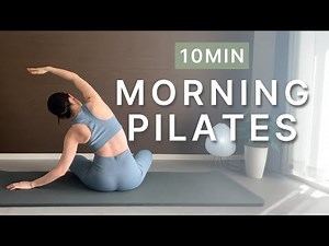 10 MIN Morning Pilates Workout | Gentle Full Body Flow to Wake Up & Align // Beginner Friendly