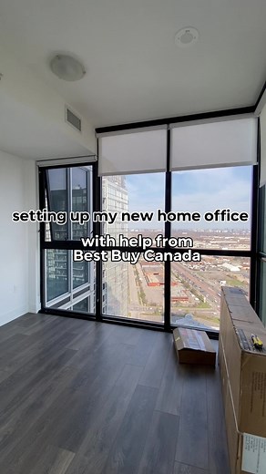i am so excited to finally have my own WFH office! thank you @bestbuycanada for sending me the most functional & aesthetic products for my new set up! 👩🏽‍💻Insignia Adjustable Standing Desk ⌨️Logitech G Aurora Mechanical Keyboard 🖱️Logitech MX Master Wireless Mouse 🎧Logitech Zone Vibe Wireless Headset with Microphone 👁️Logitech Brio 300 Full HD 1080p Webcam besides the beautiful view & abundance of light, my new WFH tech keeps my productive and comfortable when at work! click the link in my