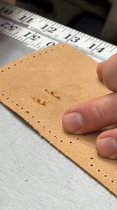 Making a Traditional Leather Wallet for Order 123496 | Popov Leather