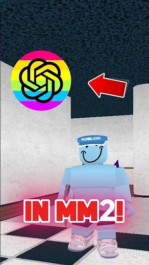 SUS Ai Controls Me In MM2! 🌈🔪