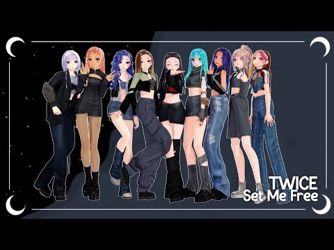 【MMD Model Showcase】TWICE - Set Me Free