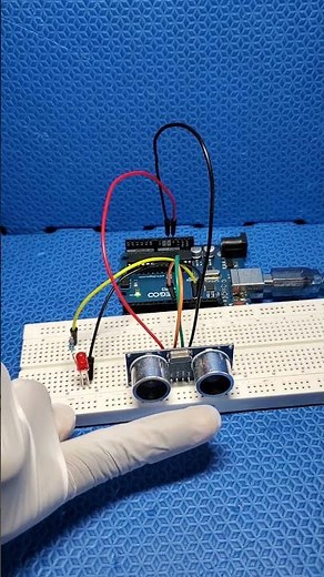 Make an LED Blink Faster as You Get Closer! Arduino Tutorial #arduino #arduinoproject #raspberrypi