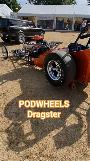 Podwheels Slingshot Dragster at the 2026 Hot rod supernationals #dragrace #fast #automobile