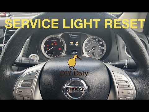 Nissan Navara NP300 Service light reset D23
