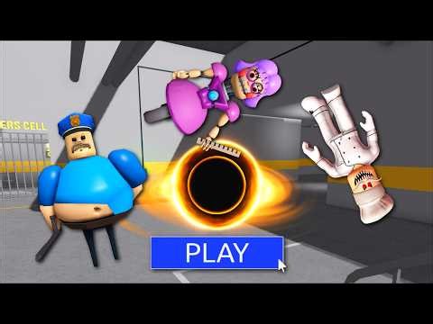 NEW Item Unlocked! BLACK HOLE In BARRYS PRISON RUN! Roblox Gameplay