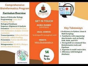 Comprehensive Bioinformatics Program - 2nd Batch