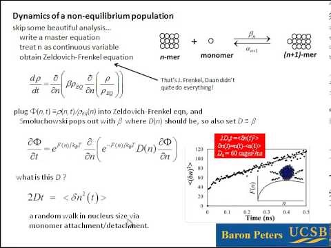 Classical Nucleation Theory (tutorial pt. 2)