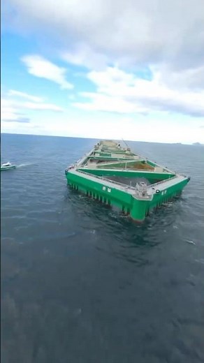 World's Largest Floating Salmon Farm: Havfarm In Norway | Floating Fish Farm | #Havfarm #FishFarm