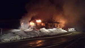 Crews on scene of early morning fire in Appleton