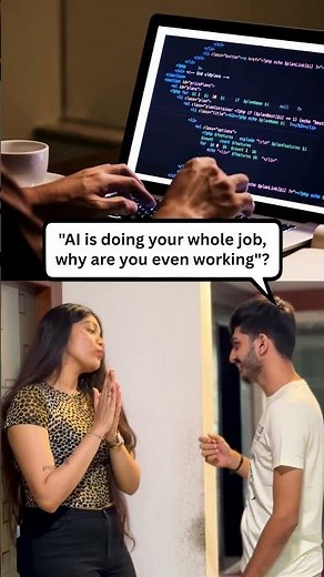 Your whole job is just telling AI what to do 😔🤦🏻‍♀️
