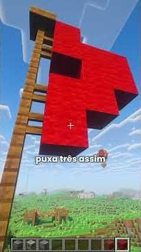 How to build a flag decoration #minecraft