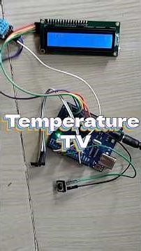Temperature TV using arduino