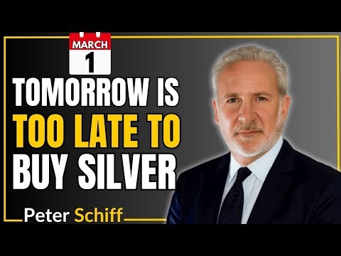 I'VE JUST UPDATED MY SILVER PRICE PREDICTION AFTER THE CRASH! | PETER SCHIFF BREAKING ANALYSIS