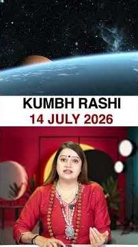 कुंभ राशिफल 14 जुलाई 2026 | Kumbh Rashi Horoscope