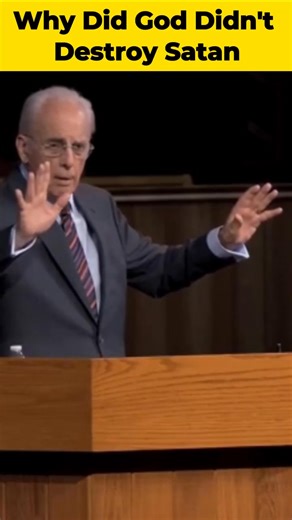 Why did God didn't destroy satan? | Saved by GRACE