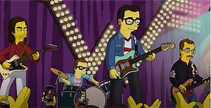 Weezer rocks The Simpsons theme song ahead of their appearance on the show