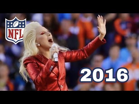 Lady Gaga - National Anthem - Super Bowl 2016