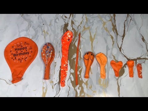 Small to Big Balloon 🎈 Amazing Size Comparison Asmr | Different Types of Balloon Satisfying Video