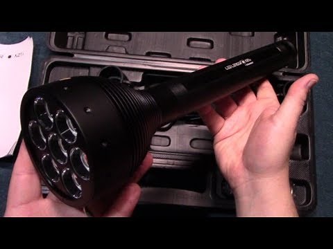 LED LENSER x21.2 Flashlight Kit Review!