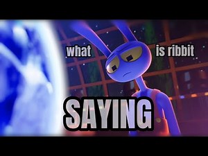 What is ribbit saying? #tadc #jax #ribbit