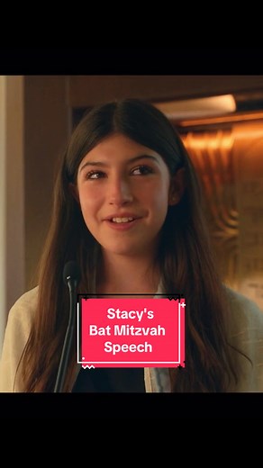 Stacy's Heartfelt Bat Mitzvah Speech Moments