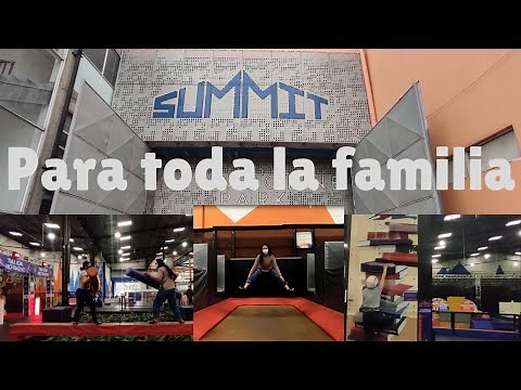 Parque de TRAMPOLINES en Bogotà Colombia (SUMMIT) Para TODA la familia