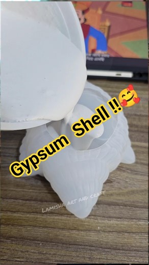 ‼️ Diy gypsum shell making tutorial easy ‼️🥰 #shorts #diy #guess