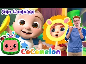 Guess the Animal Song | Cocomelon Nursery Rhymes | Learn ASL & Baby Sign Language for Kids - Videos For Kids