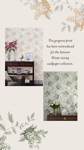 Delving into the archive, we're exploring the history of some of the beautiful Laura Ashley prints that have been relaunched for this season.⁣⁣⁣⁣ Reminiscent of the first days of Spring, the Portland print features trailing stems of lilac flowers with densely clustered flowerheads on leafy stems.⁣ | Laura Ashley USA
