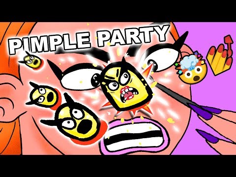 Talking Pimple Chaos 😳💅 The Full ASMR Animation Compilation