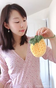 Sweet Softies: Pineapple Pouch (Free Crochet Pattern)