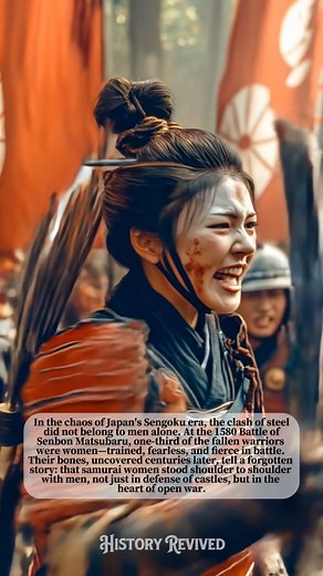 One-third of the samurai killed in battle were women and history almost forgot them. #SamuraiWomen #SengokuEra #HiddenHistory #FemaleWarriors #JapanHistory | The War Room