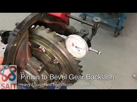 Differential Service - Pinion to Bevel Gear Backlash
