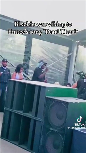 Emtee performing at Blxckie’s show | SA Hip Hop Music Blog | 4EVA Publishing Group | SA TikTok