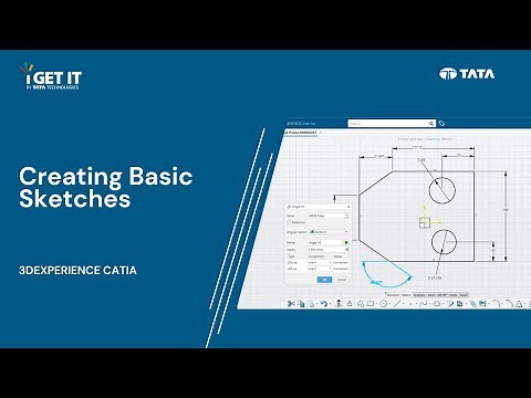 Mastering Sketch Creation in 3DEXPERIENCE: A Beginner's Guide | i GET IT Masterclass