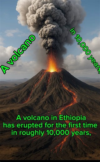 #volcano #afar #ethiopia #VolcanoEruption# #cnn #news