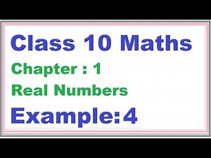EXAMPLE (4) Chapter:1 Real Numbers | Ncert Maths Class 10 | Cbse
