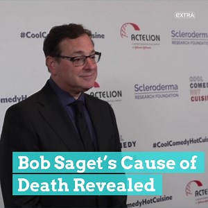 Bob Saget’s dause of death revealed to be head trauma. Read more: https://bit.ly/3Jk214m | Extra