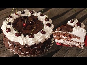 Black Forest Cake Step By Step Recipe By Chef Hafsa | Hafsas Kitchen