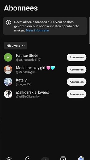 subscribing to al my subscribers