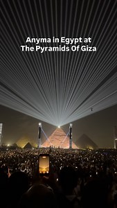 574K views · 925 reactions | A historic night at the Pyramids of Giza...