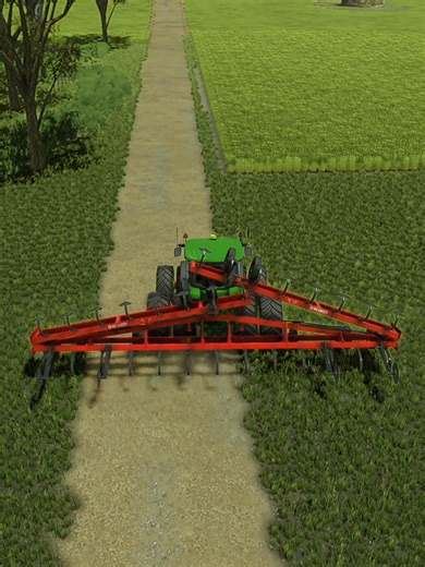 Satisfying Farming Simulator Plowing Gameplay