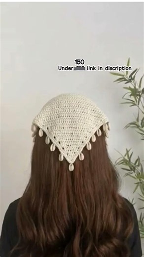 Handmade Crochet Triangle Bandana Bib (maroon and white)