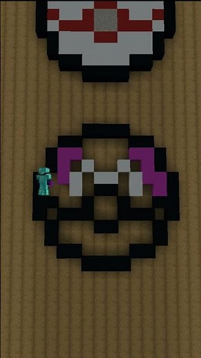 Minecraft Masterball Pokemon#minecraft #pokémon #pixel #pokemon #pokeball #tutorial #build #guide