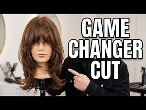 Perfect Butterfly Layered Haircut With Bangs & Cutting Technique