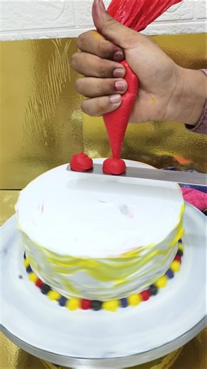 Amazing New Multi Colours Cake Design #shortsfeed #cake #trending #viral #birthday #amazing #feed